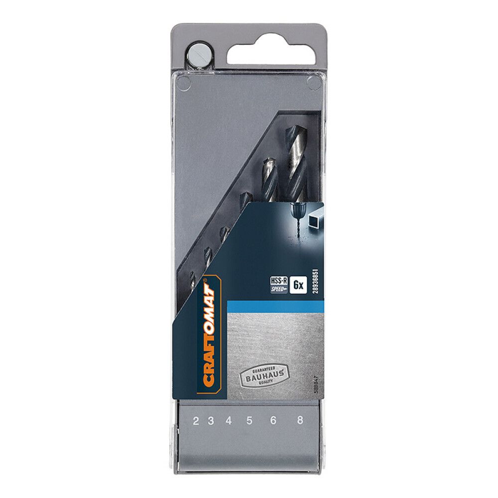 Metallipuuride komplekt Craftomat 2-8 mm 6 tk