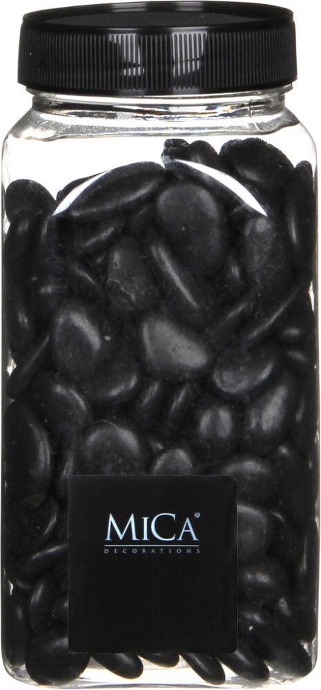 Dekoratiivkivid 1 kg, must