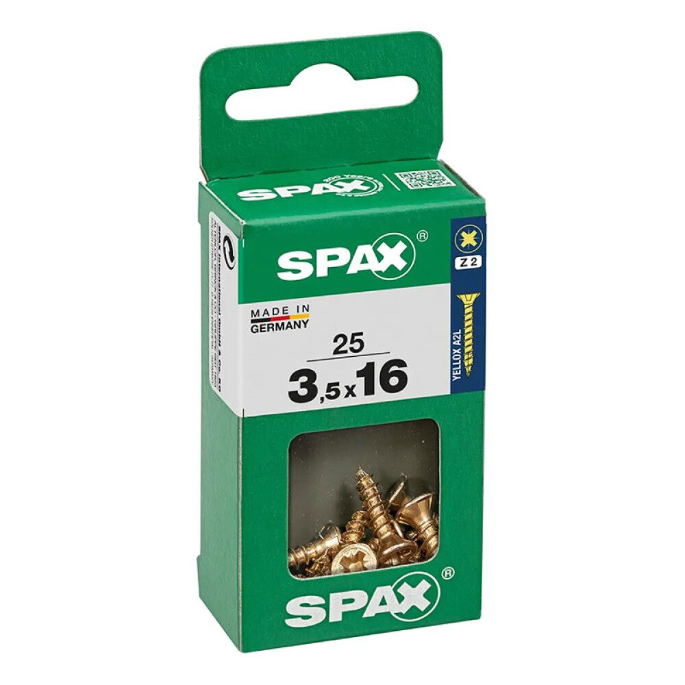 Peitpeakruvi Spax 3,5 x 16 mm