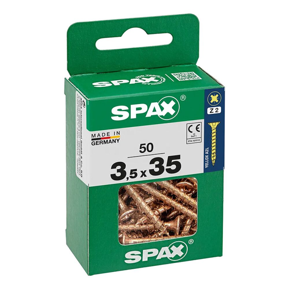 Peitpeakruvi Spax 3,5 x 35 mm