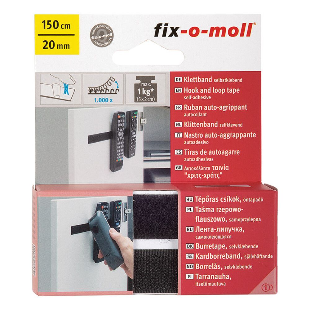 Kleepriba 20 mm x 150 cm must