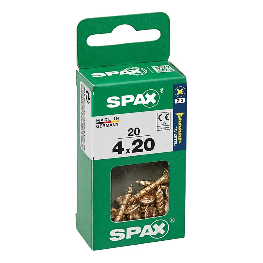 Peitpeakruvi Spax 4 x 20 mm