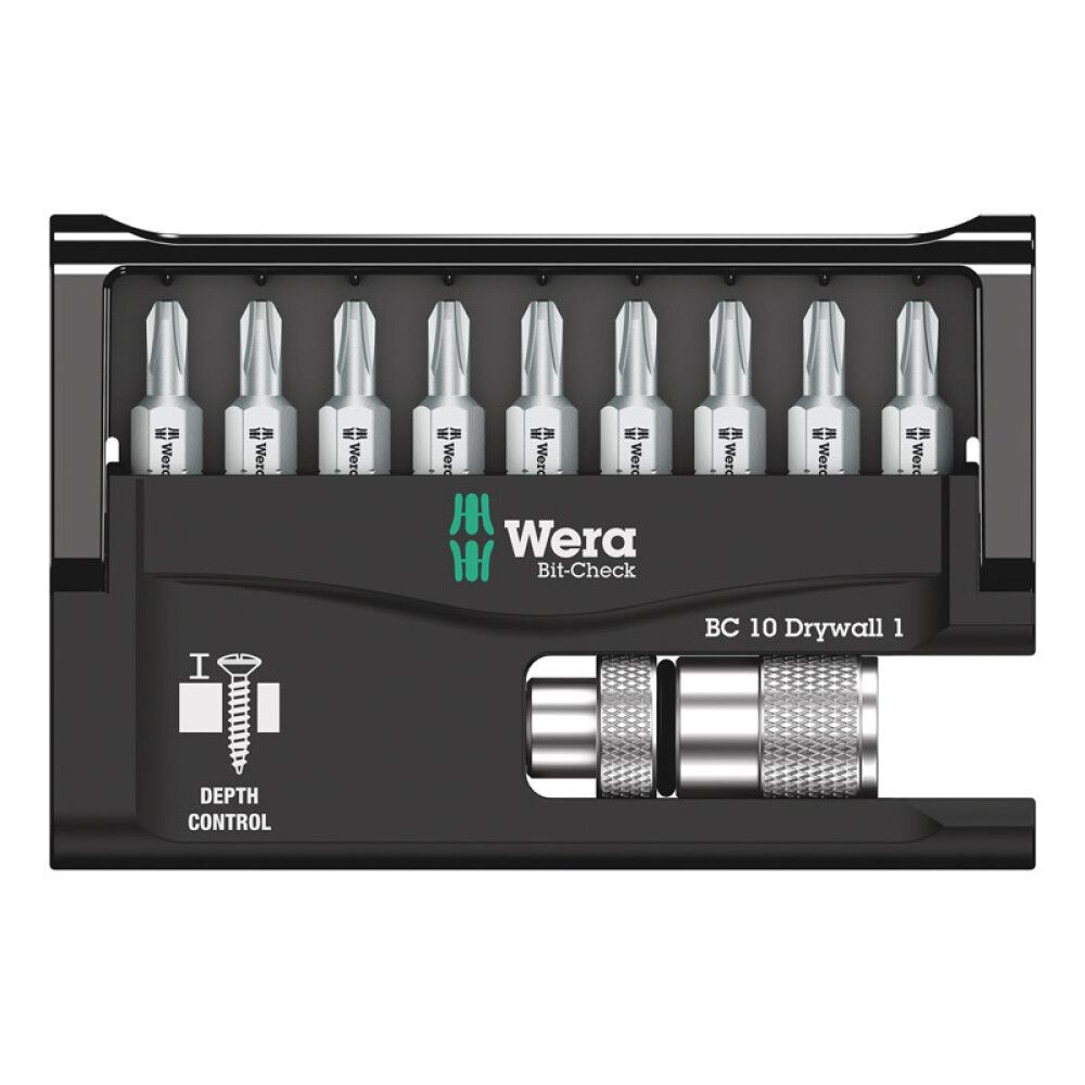 Otsikute komplekt Wera Drywall PH 2