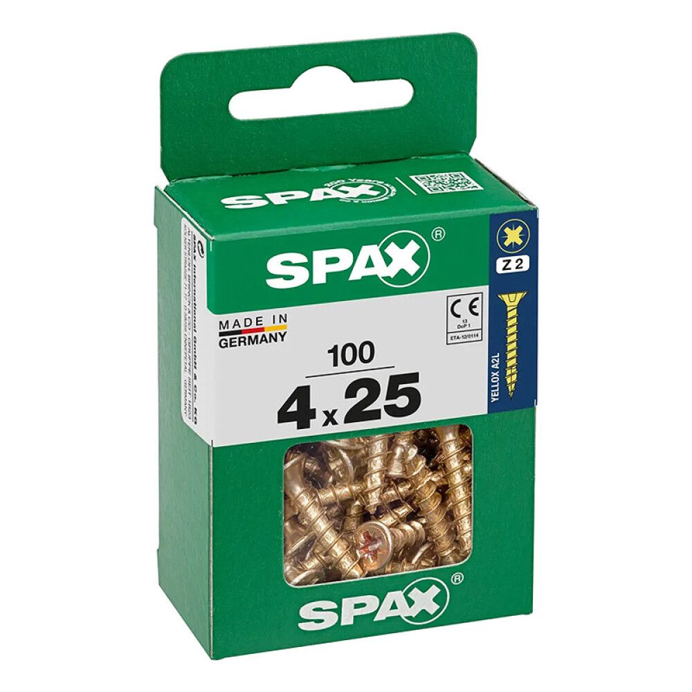 Peitpeakruvi Spax 4 x 25 mm