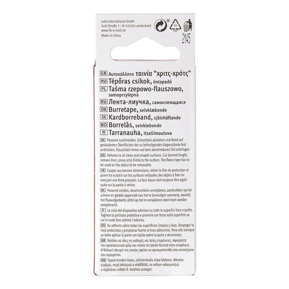 Kleepriba 20 mm x 60 cm must