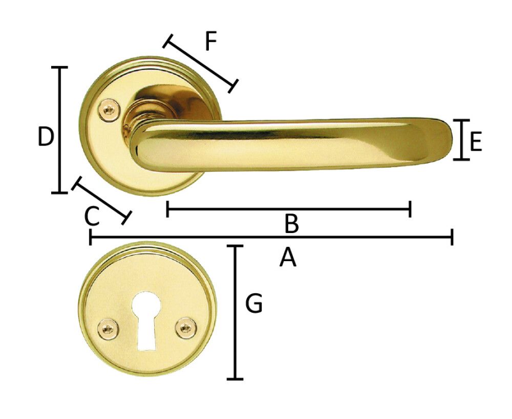 Siseukse link Beslagsboden B249PNS