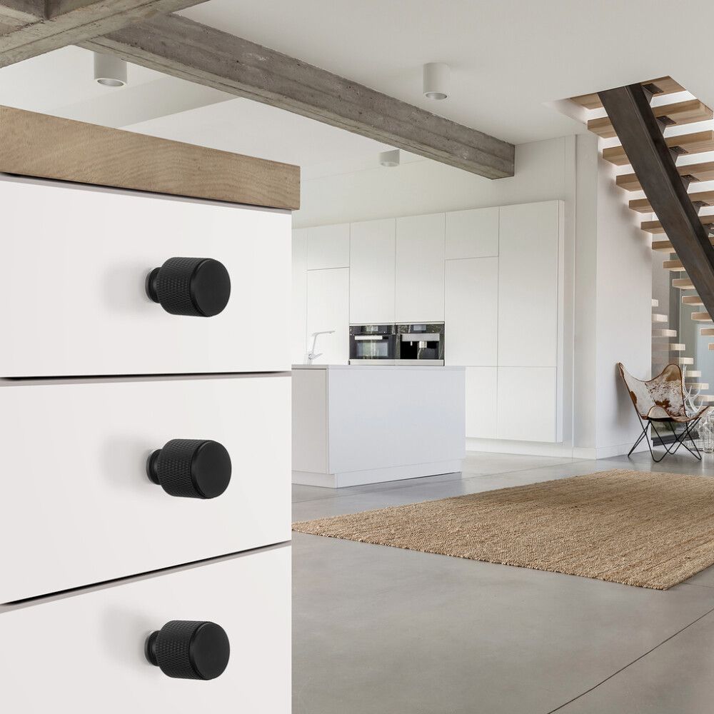 Nupp Beslagsboden BB451 mattmust