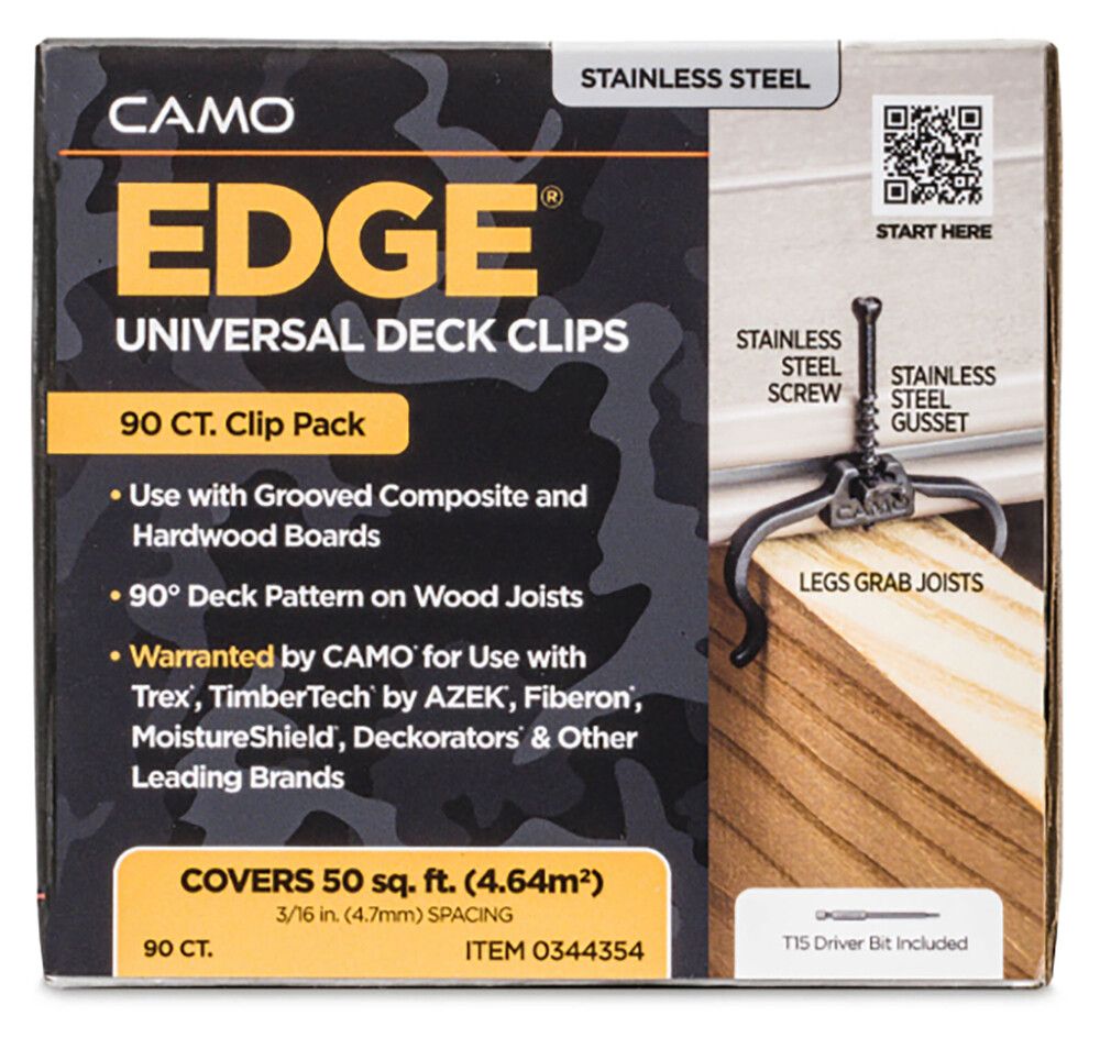 Kinnitusklamber Camo Edge A2 90 tk