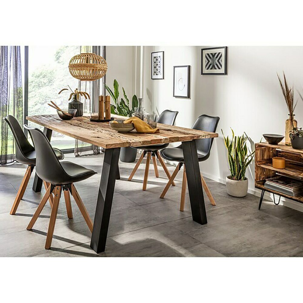 Lauajalad mustad U-kujulised 2 tk