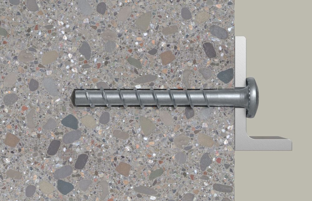 Betoonikruvi Fischer Ultracut FBS II 8 x 40/5 LP 100 tk