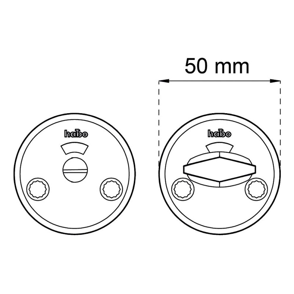 WC lukusti Habo A262