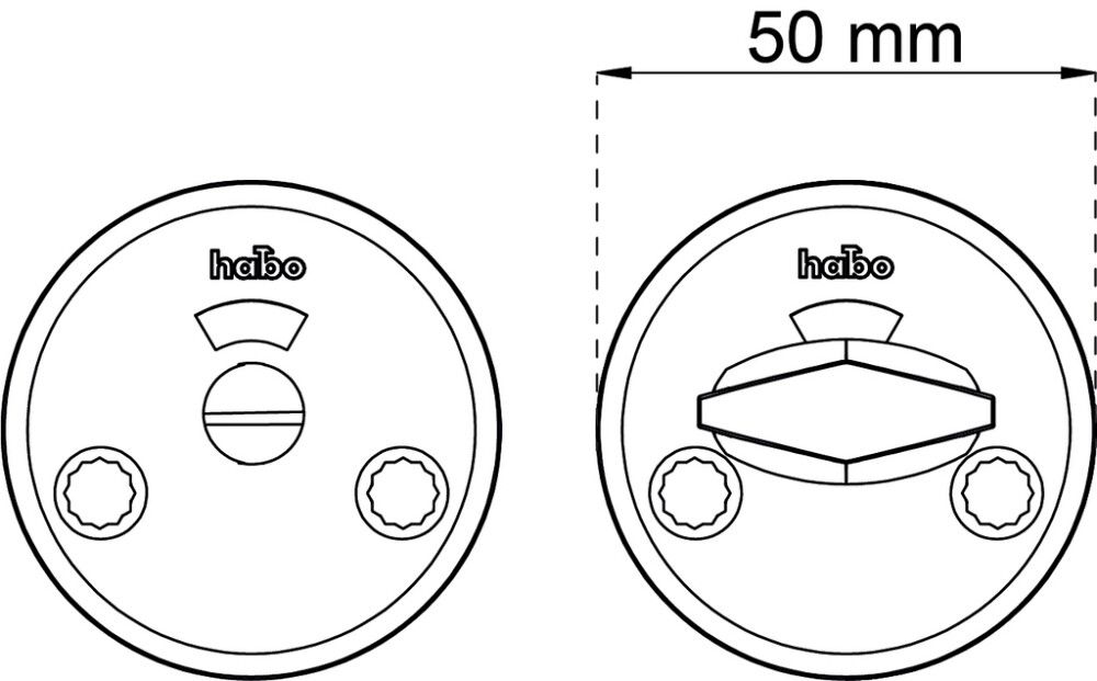 WC lukusti Habo A262