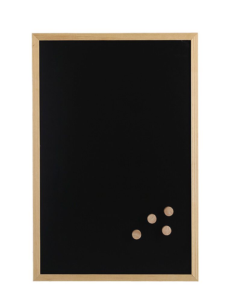 Tahvel 60 x 40cm, must