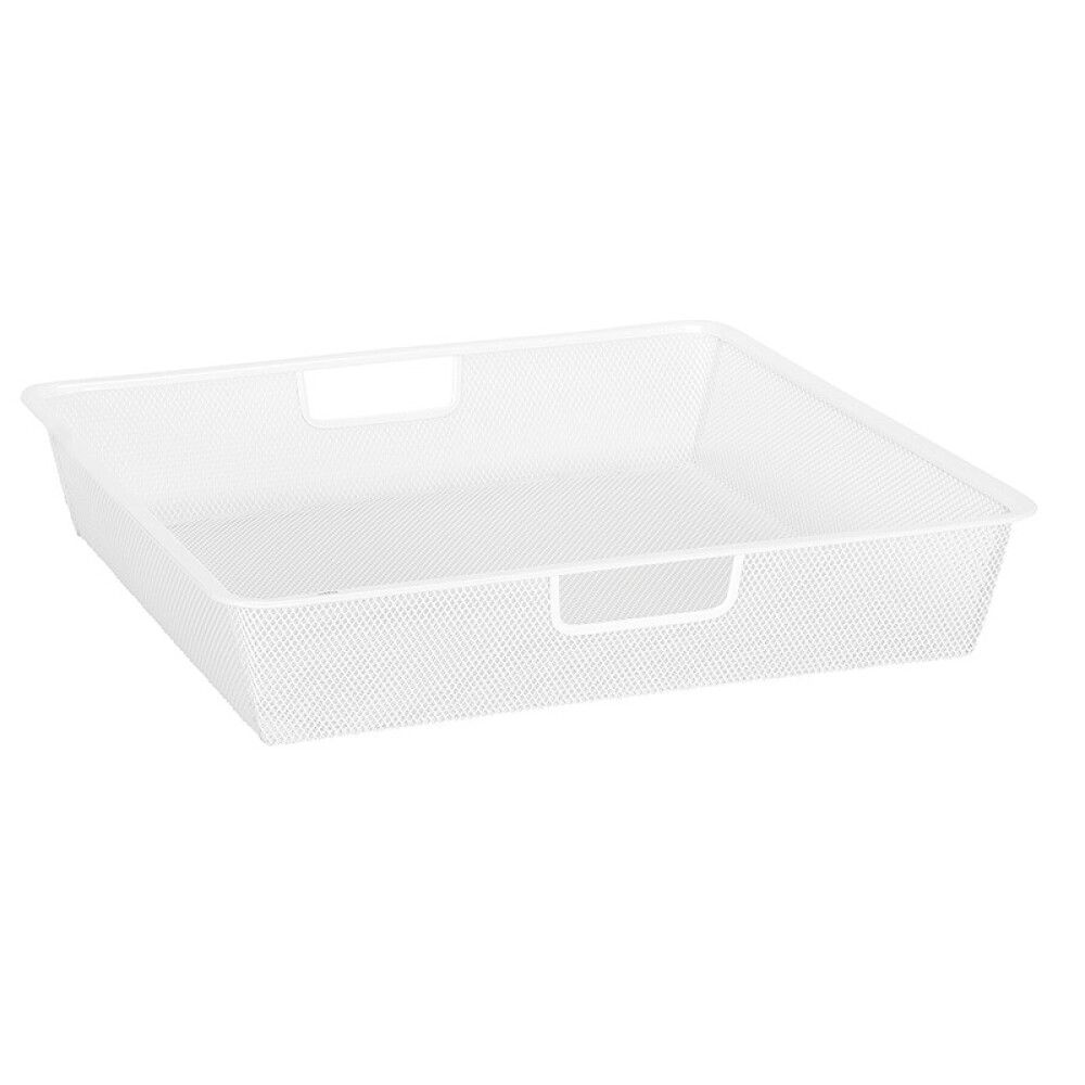 Võrkkorv Elfa väljatõmmatav valge 450 x 400 x 80 mm
