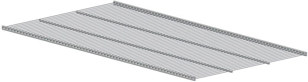 Võrkriiul Lundbergs 1816 x 494 mm hõbedane