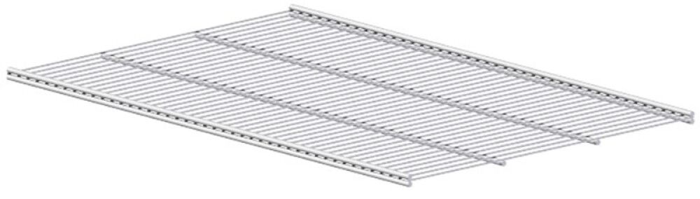 Võrkriiul Lundbergs 916 x 405 mm valge