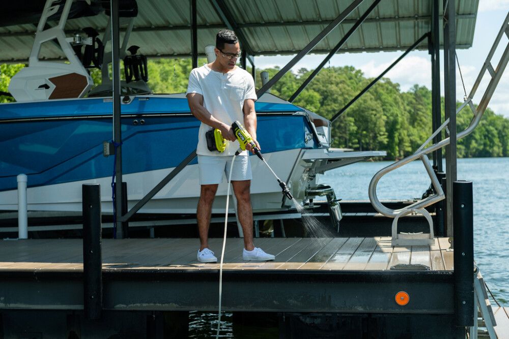 Akusurvepesur Ryobi ONE+ HP EZClean RY18PWX41A-125