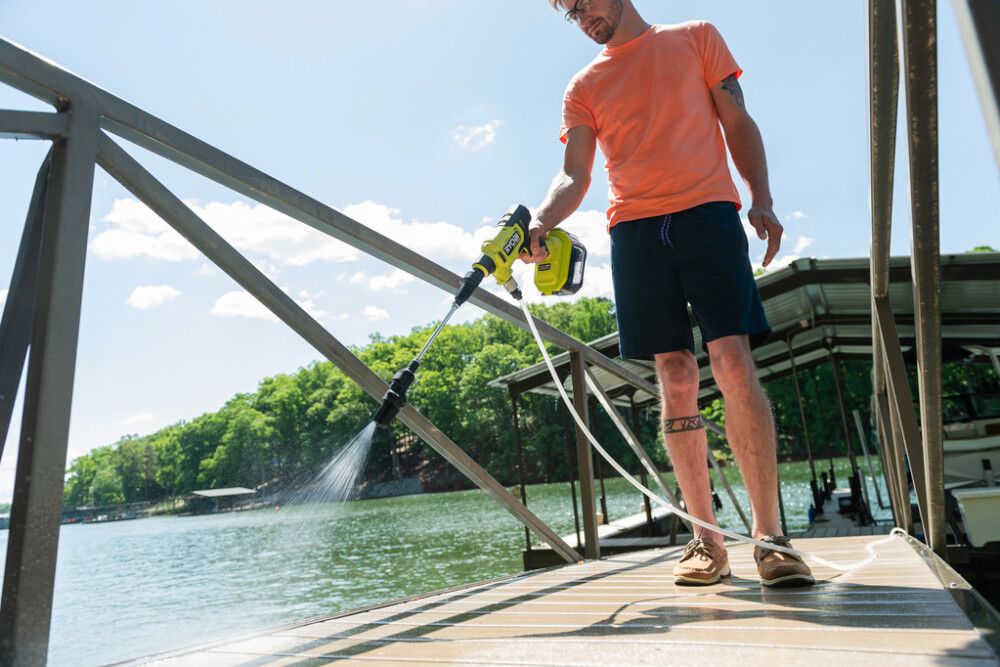 Akusurvepesur Ryobi ONE+ HP EZClean RY18PWX41A-125