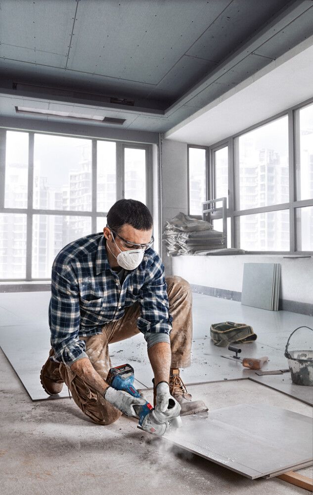 Akunurklihija Bosch GWS 18V-7 Professional