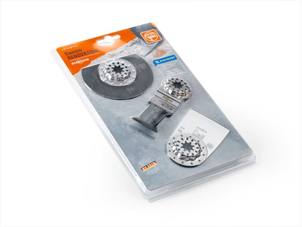Terade komplekt Fein Starlock Combo Renovation 3-osaline