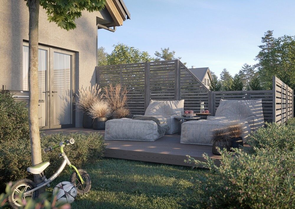 Aiaelement Palmako Nina 180 x 180 cm, hall