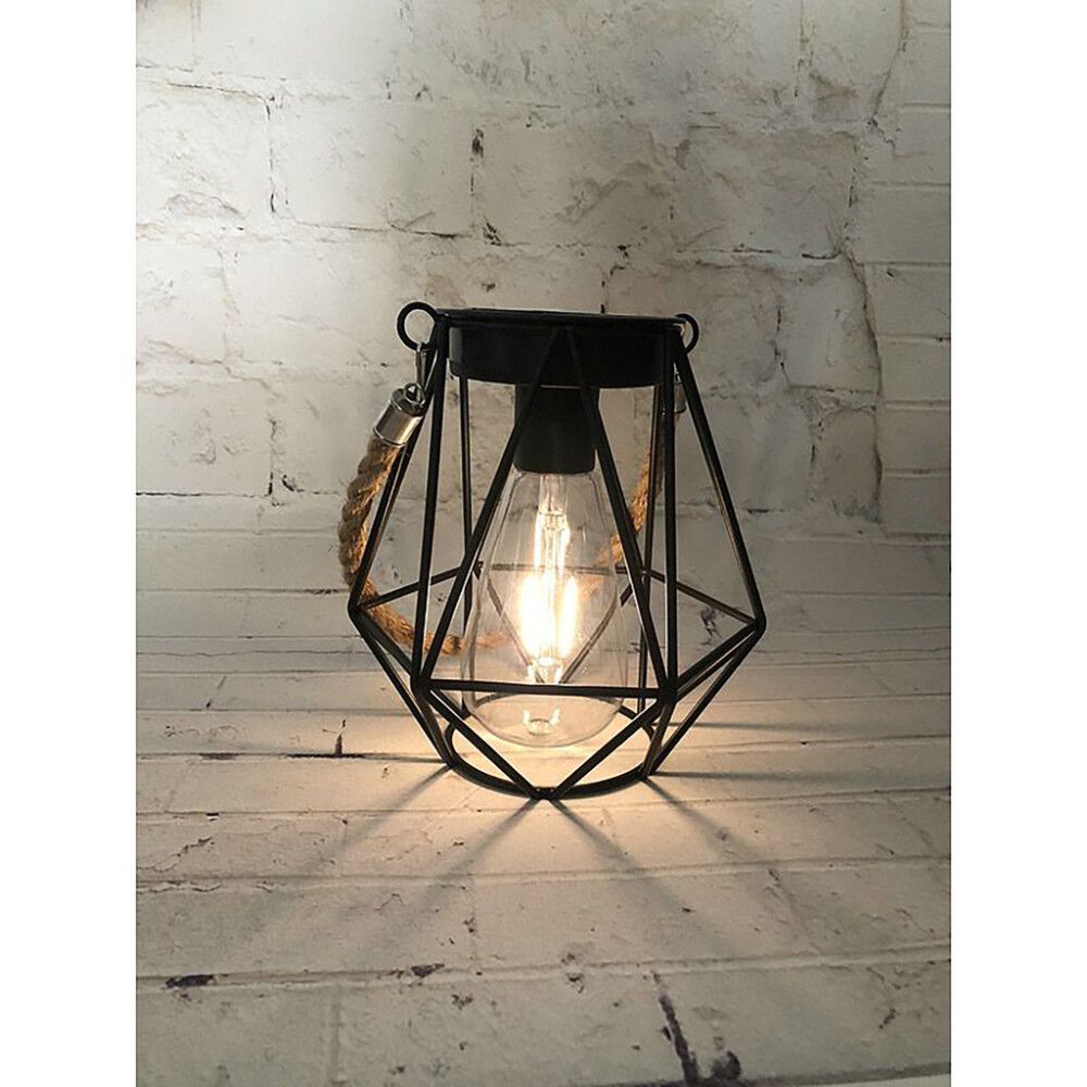 Päikesepatareiga LED-valgusti Bauhaus Latern