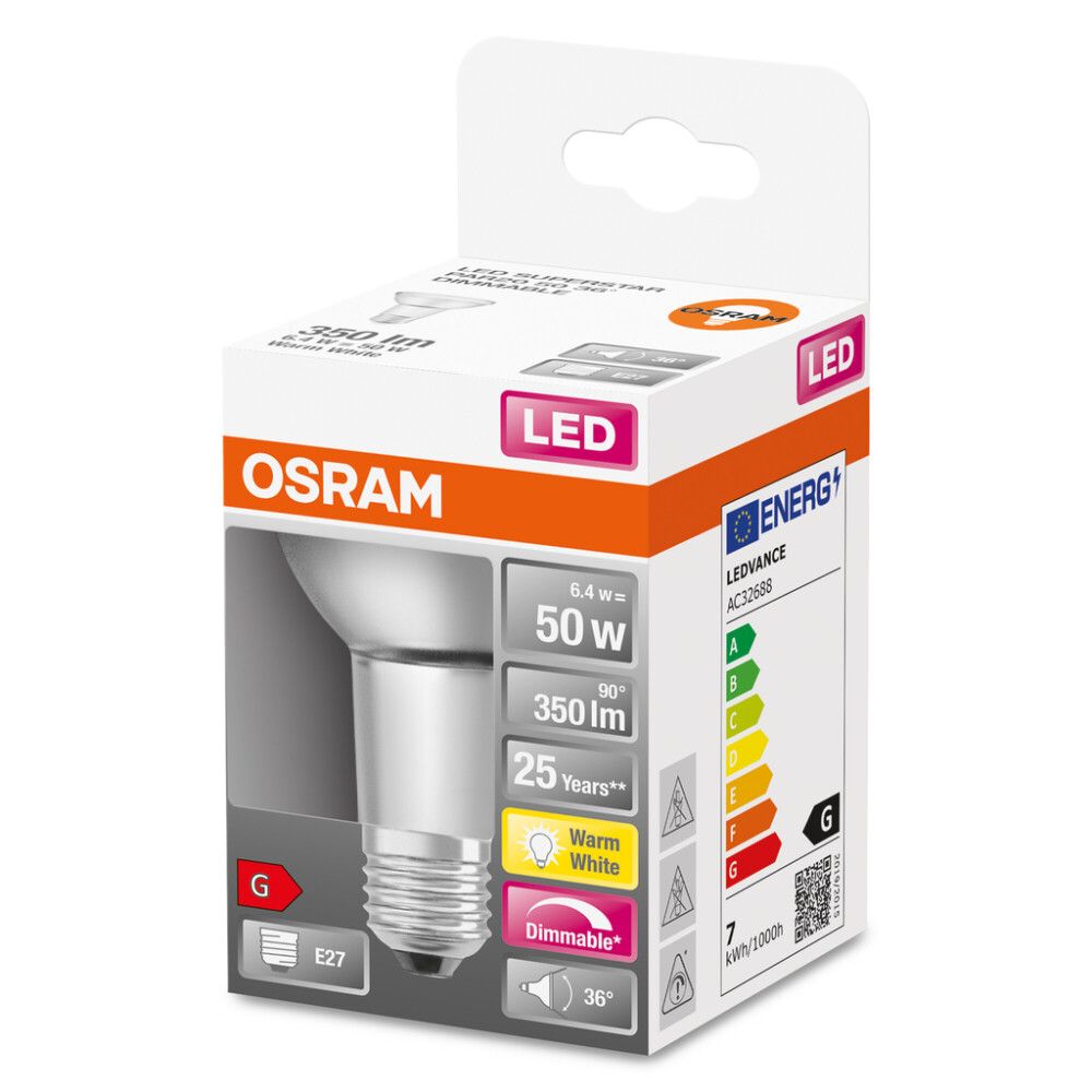 Led-lamp Osram Superstar Par 20 65 36 D