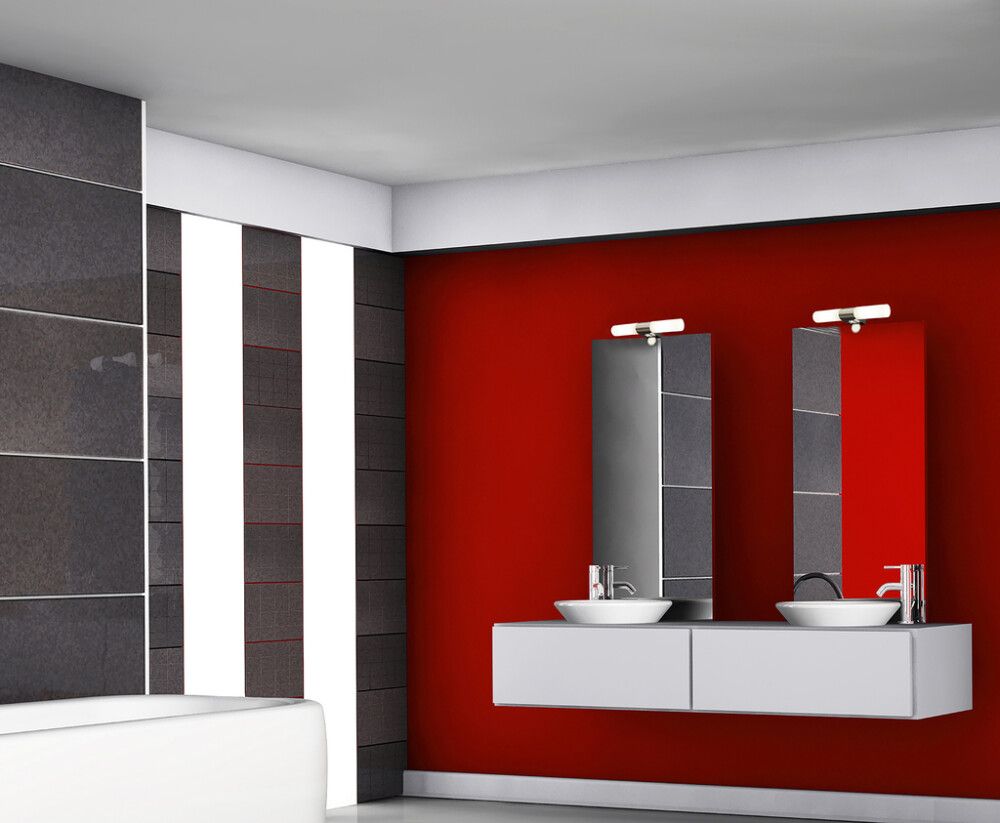 Seinavalgusti Aneta Cosenza kroom/opaalvalge 43,5 x 11,5 x 6,4 cm