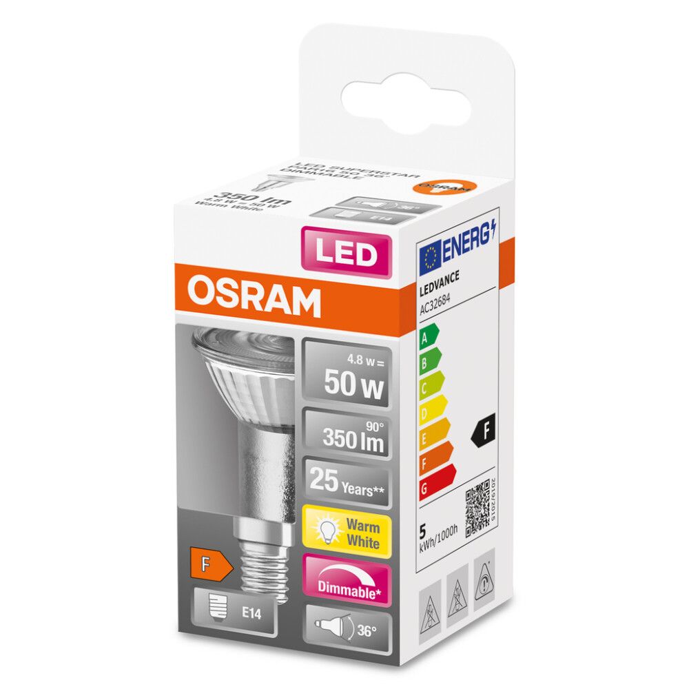 Led-lamp Osram Superstar Par 16 50 36 D
