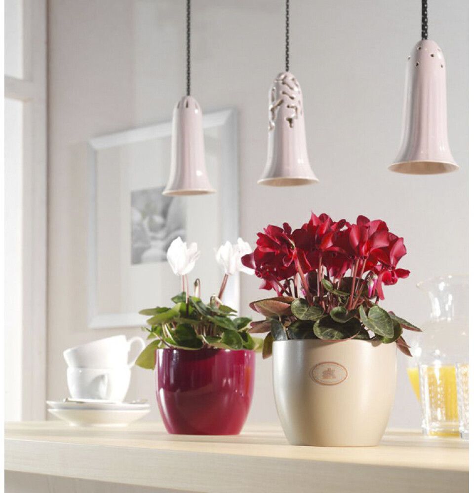 Ümbrispott Soendgen Basel Ø 24 cm, must