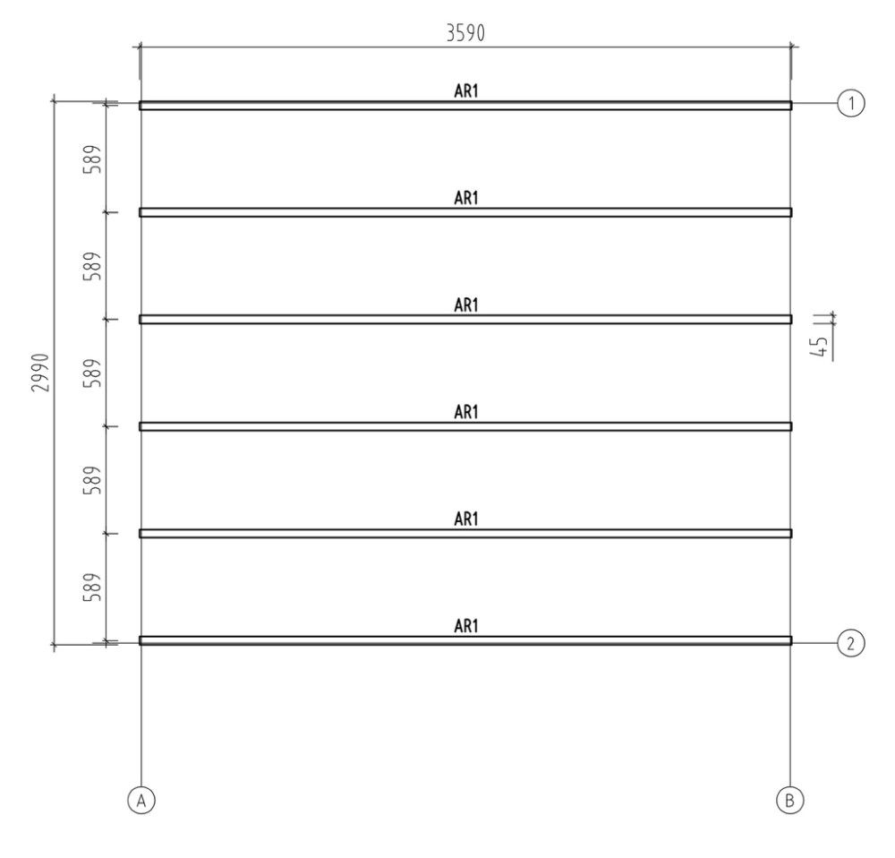 Tööriistakuur Palmako Klara põrandakomplekt  10,4 m²