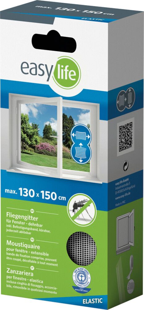 Sääsevõrk Mako Easy Life 130 x 150 cm valge Valge