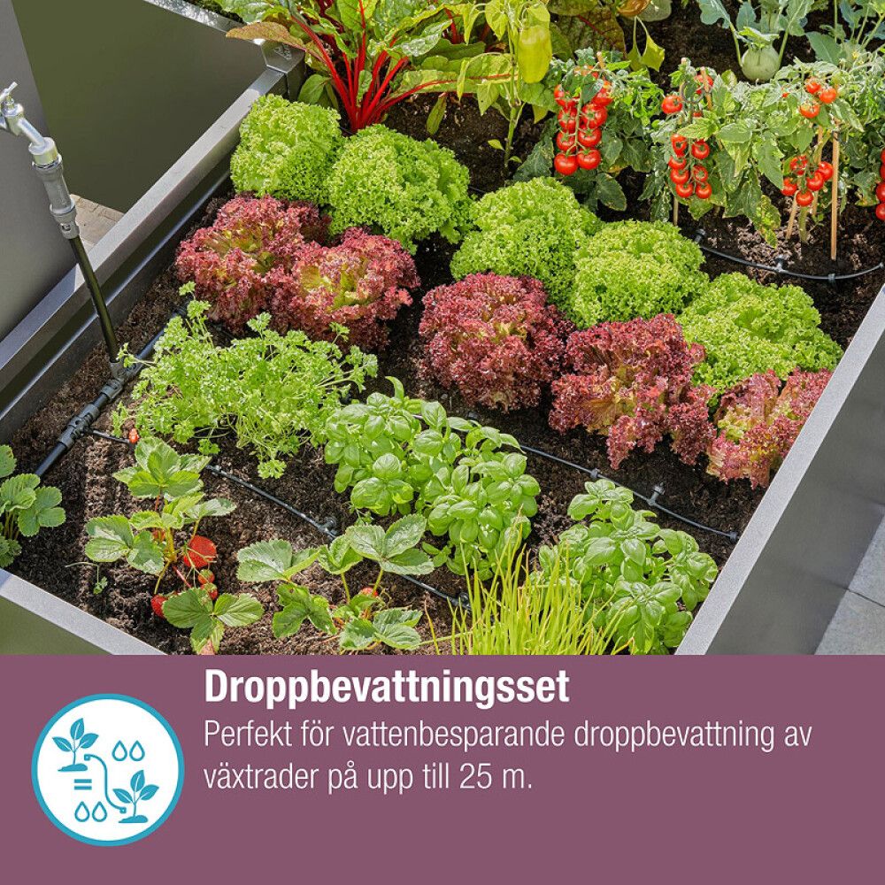 Kastmiskomplekt Gardena Micro-Drip taimeridadele 13 mm 25 m