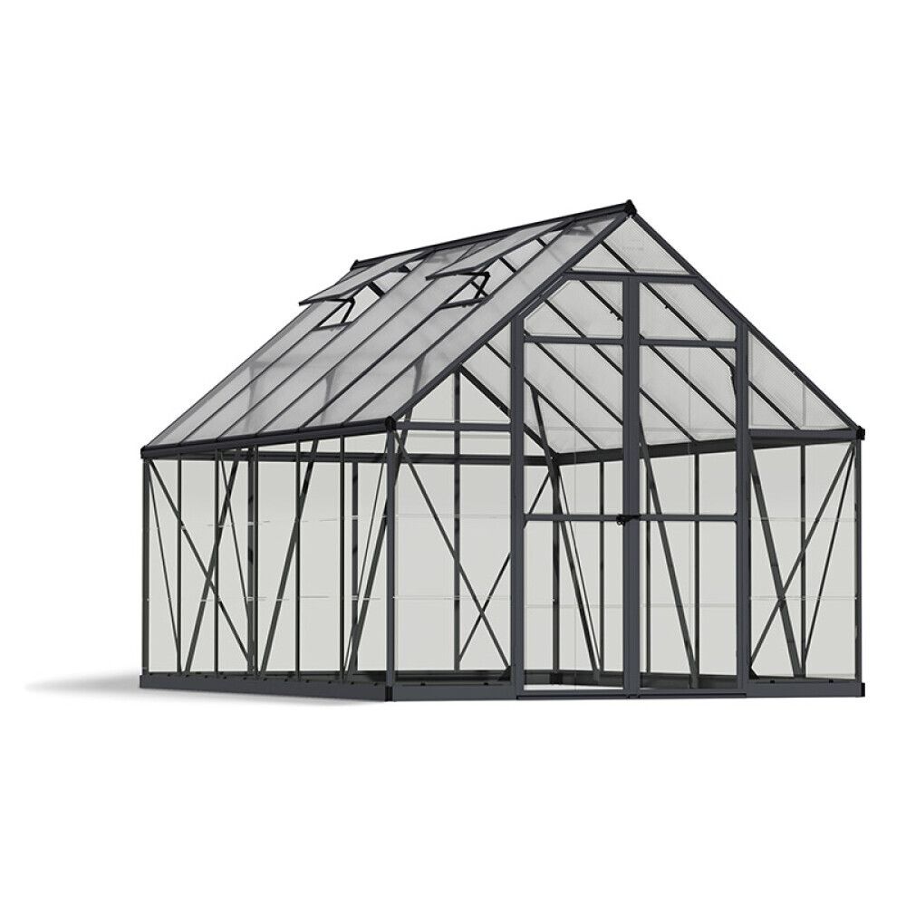 Kasvuhoone Palram-Canopia Balance 8,9 m²(243 x 367 cm), hall