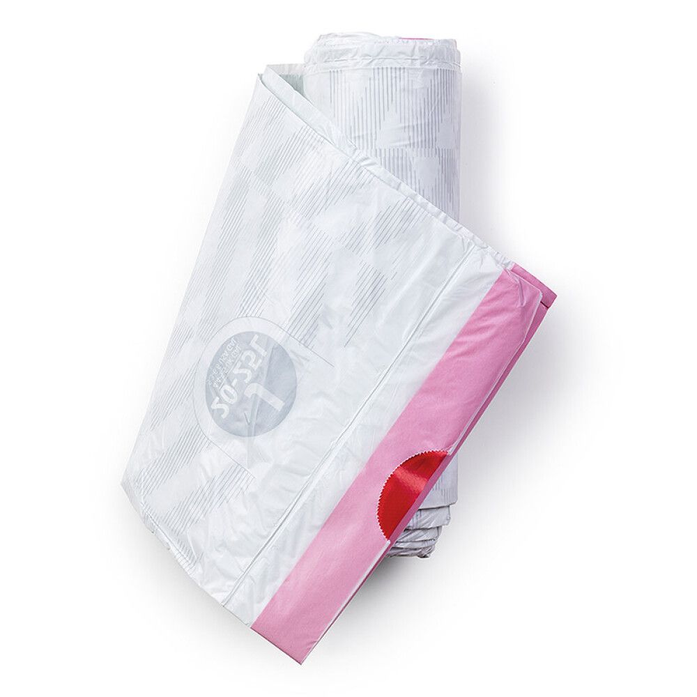 Prügikotid Perfect Fit biolagunev J 20-25 l, valge