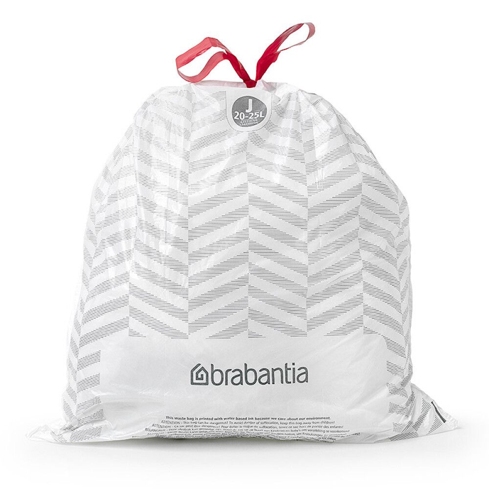 Prügikotid Perfect Fit biolagunev J 20-25 l, valge