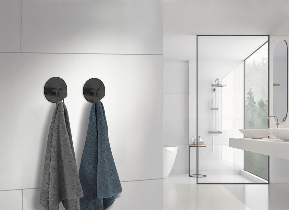 Nagi Beslagsboden BB1101 mattmust ∅48 mm