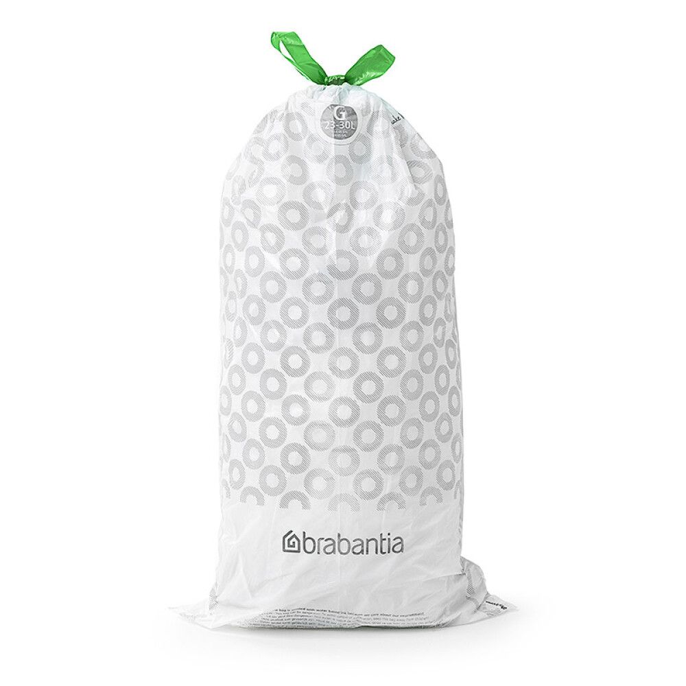 Prügikott Perfect Fit 23-30 l, valge