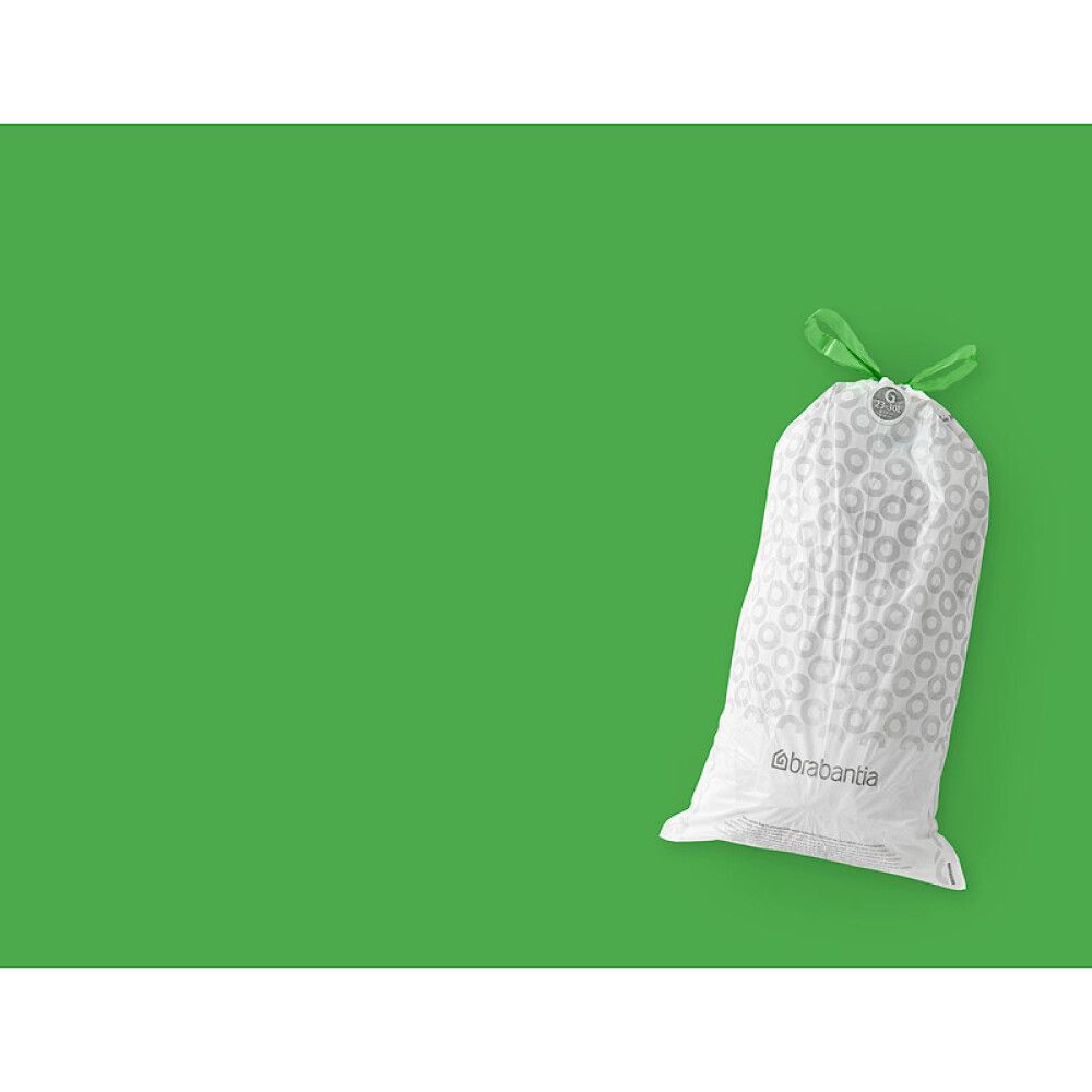 Prügikott Perfect Fit 23-30 l, valge