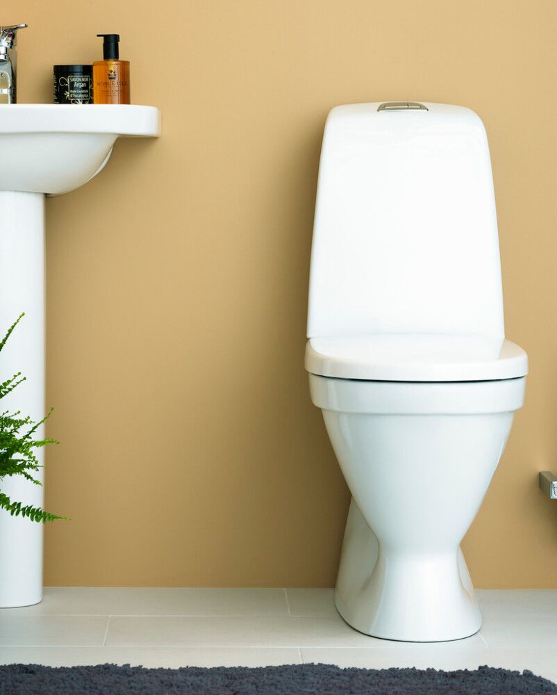 Prill-laud Gustavsberg Nautic valge kõva plast