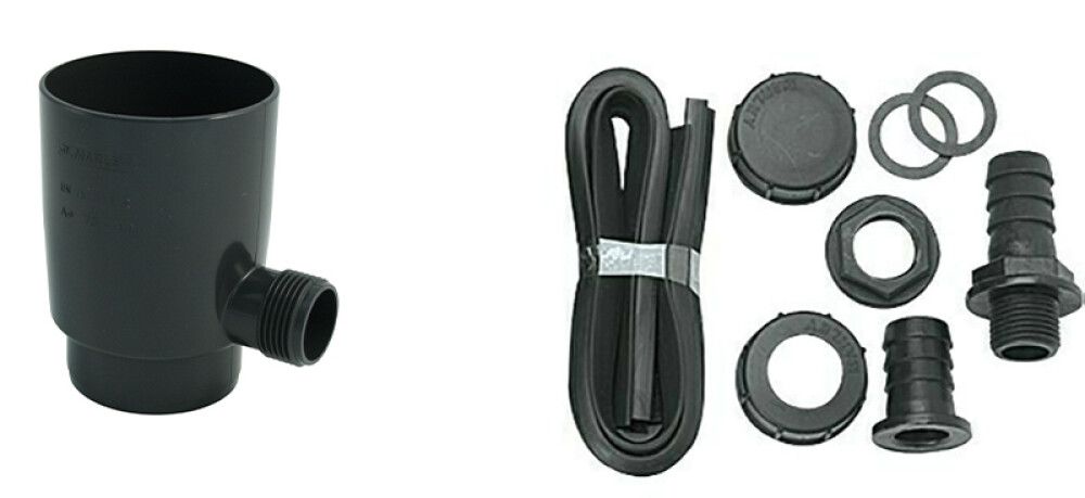 Vihmaveekollektor Marley 105 mm antratsiit