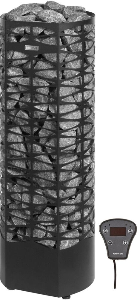 Elektrikeris Narvi Saana 9kw, must