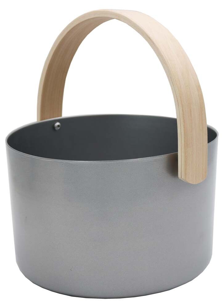 Saunakibu Saunia Pata hõbedane 6 l