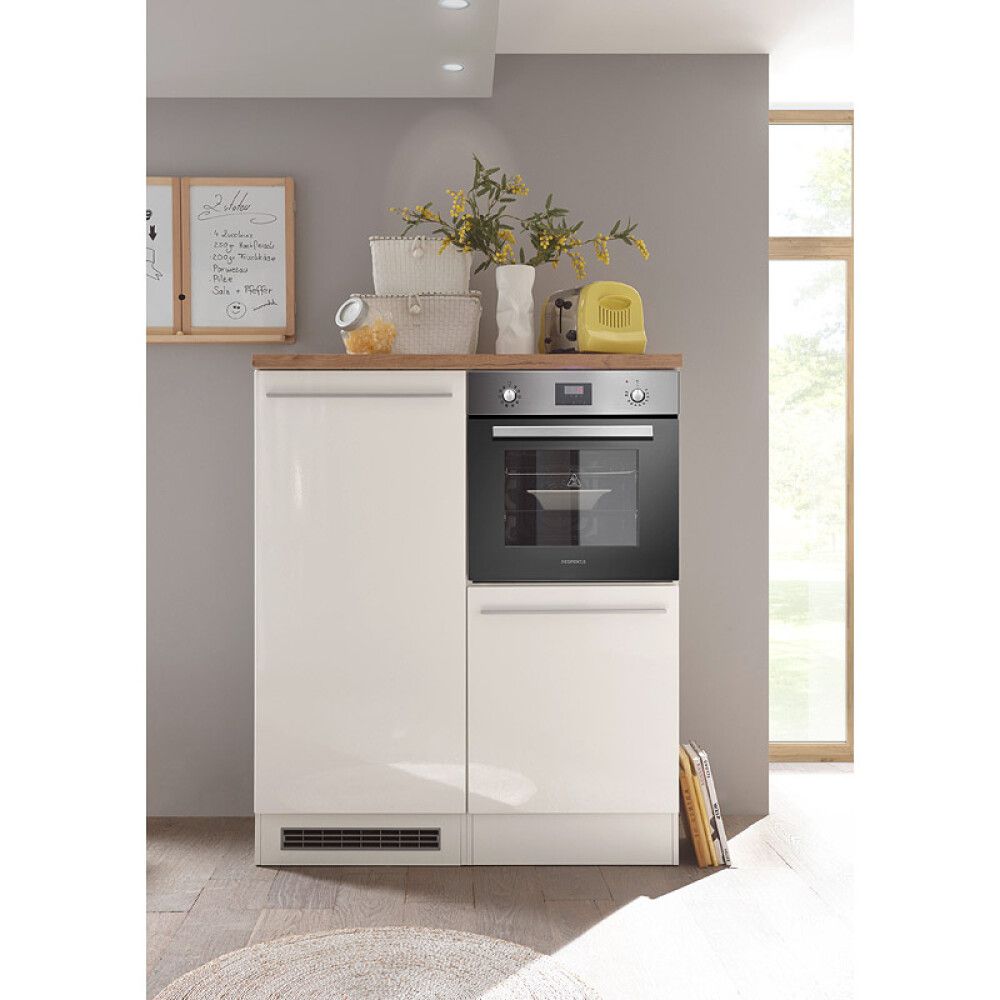 Köögikomplekt Respekta  Premium 2,9 m läikiv valge