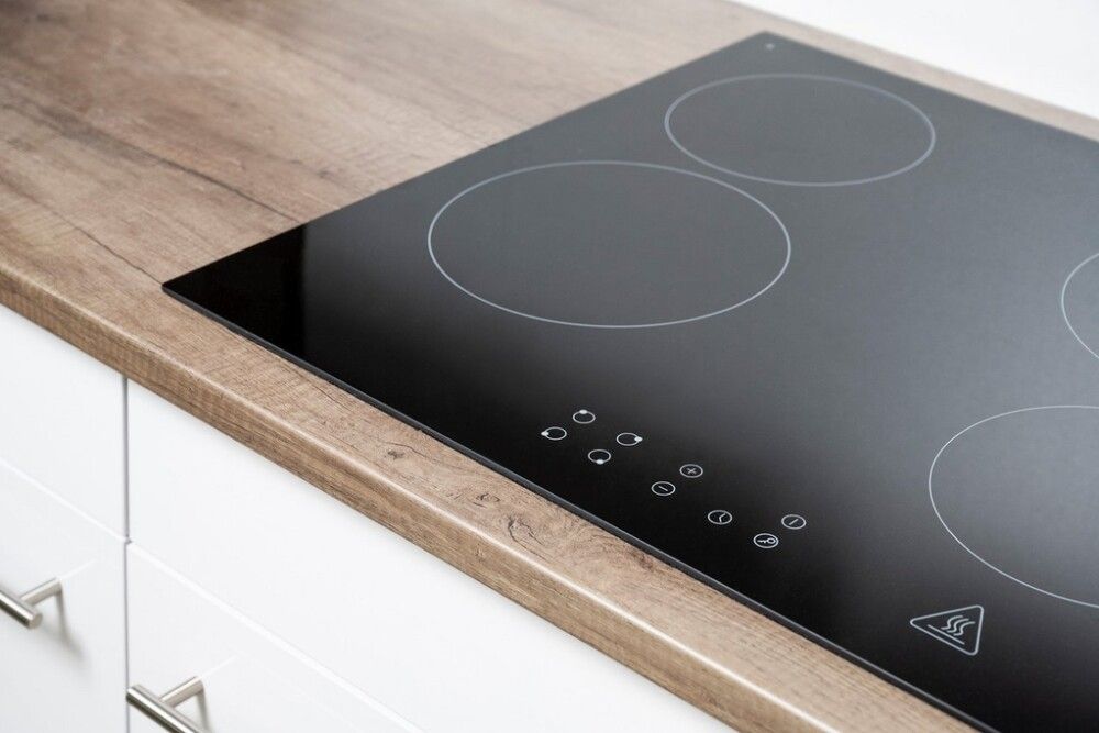 Miniköök Oliver Respekta 2,05 m valge, keraamilise pliidiga