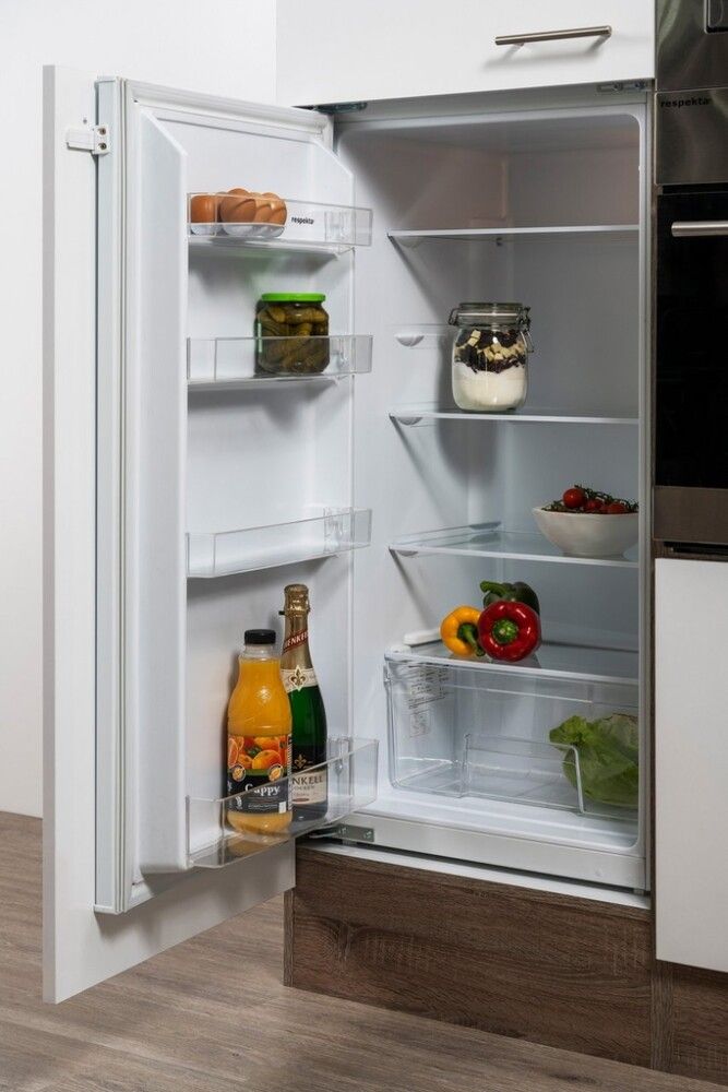 Miniköök Oliver Respekta 2,05 m valge, keraamilise pliidiga