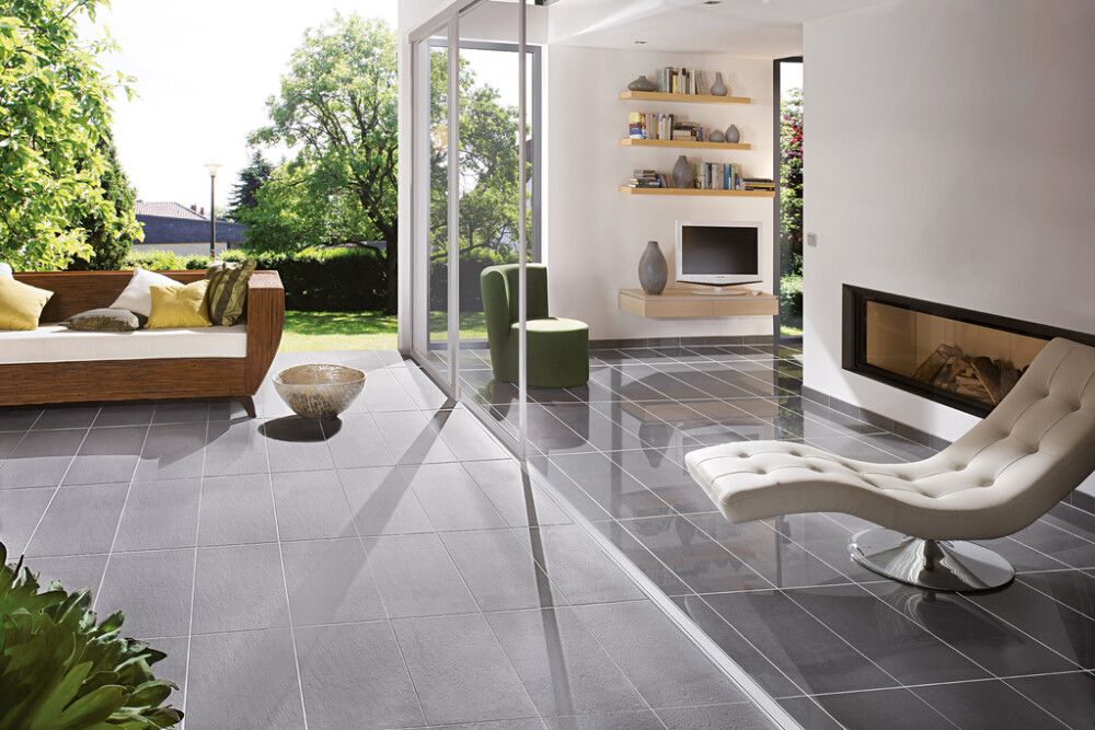 Põrandaplaat RAK Ceramics Futura 30 x 60 cm läikiv antratsiit