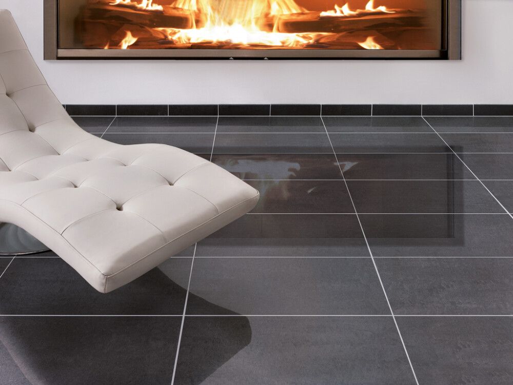 Põrandaplaat RAK Ceramics Futura 30 x 60 cm läikiv antratsiit