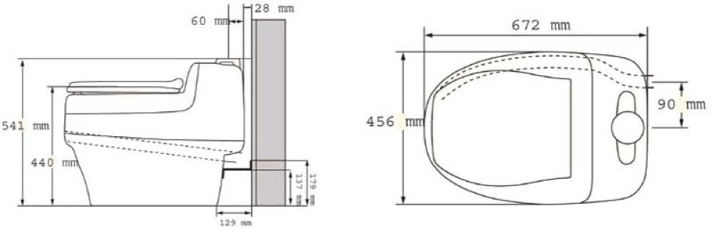 Kuivkäimla Separett Villa 9010, 12 V