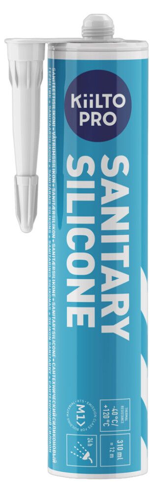 Sanitaarsilikoon Kiilto Pro 31 Värvitu